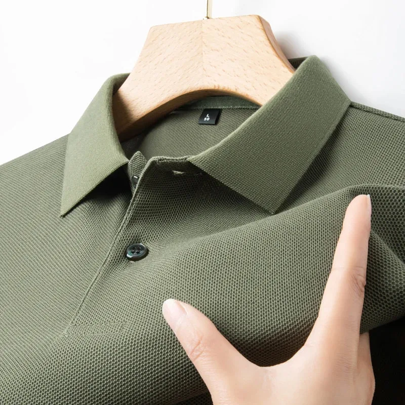 Casual Summer Cotton Breathable Polo Shirt