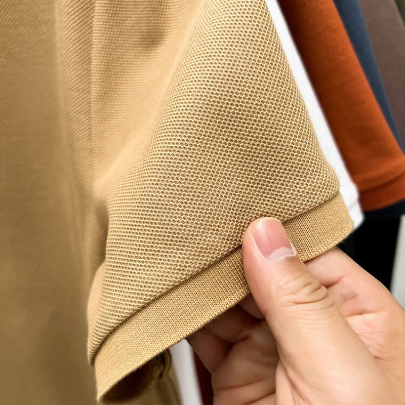 Casual Summer Cotton Breathable Polo Shirt