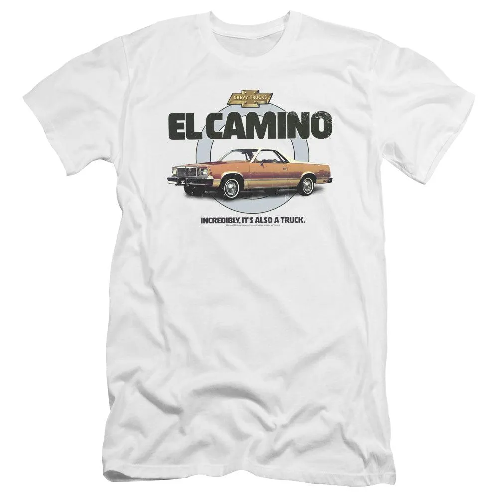 Chevrolet El Camino Also a Truck Premium Slim Fit Short-Sleeve T-Shirt