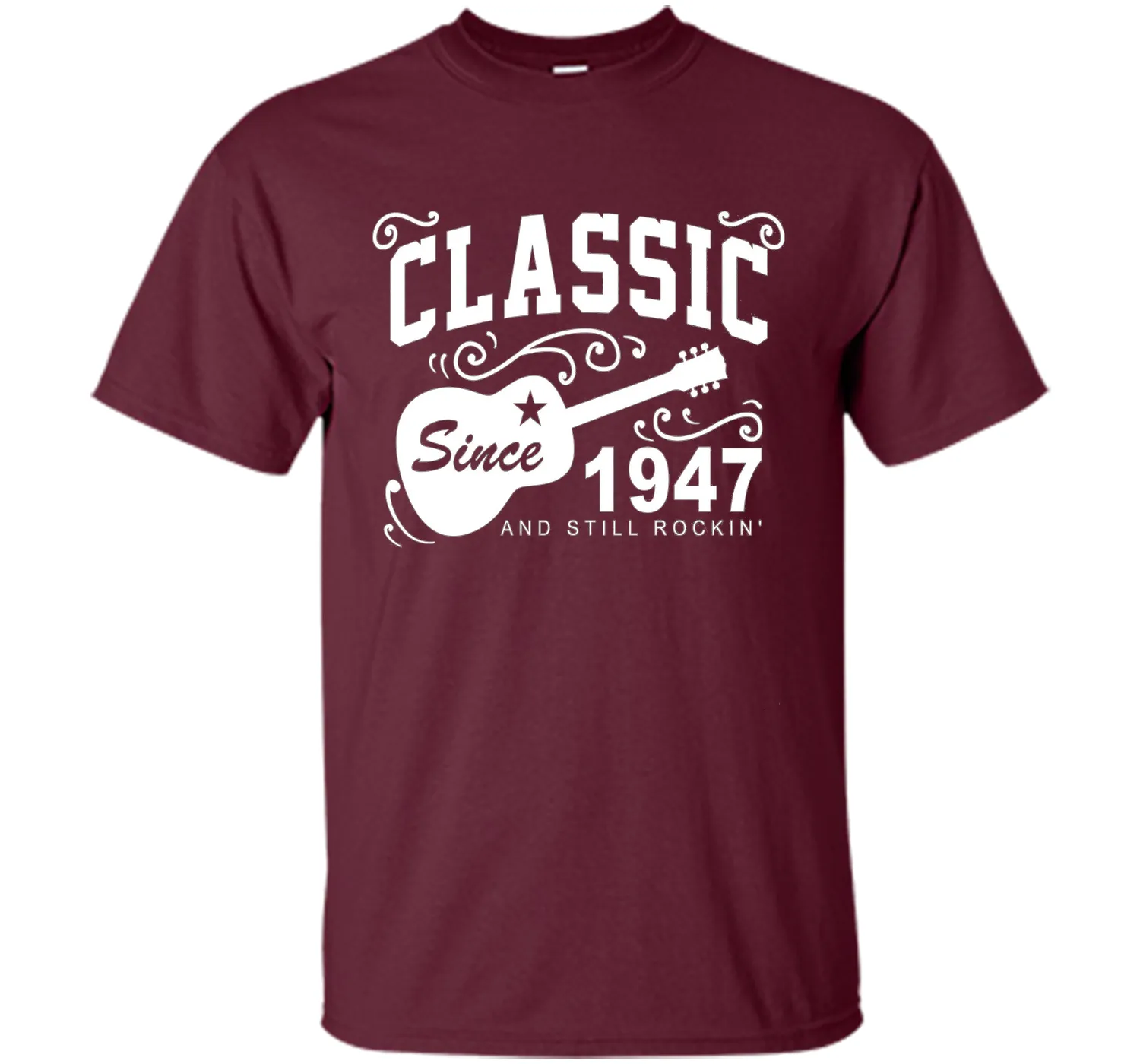 Classic Since 1947 And Still Rockin' T-Shirt. 69th Birthday