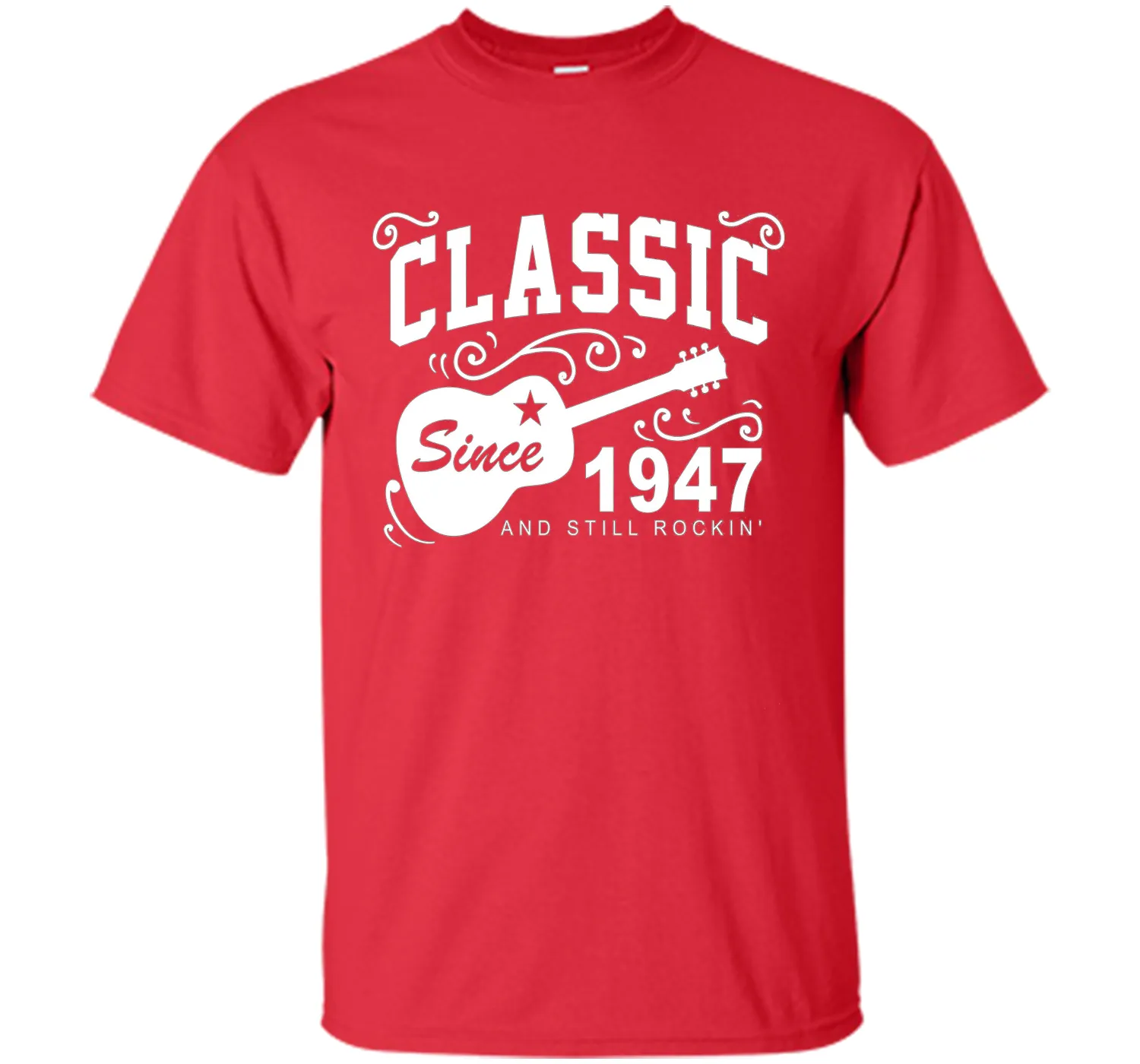 Classic Since 1947 And Still Rockin' T-Shirt. 69th Birthday