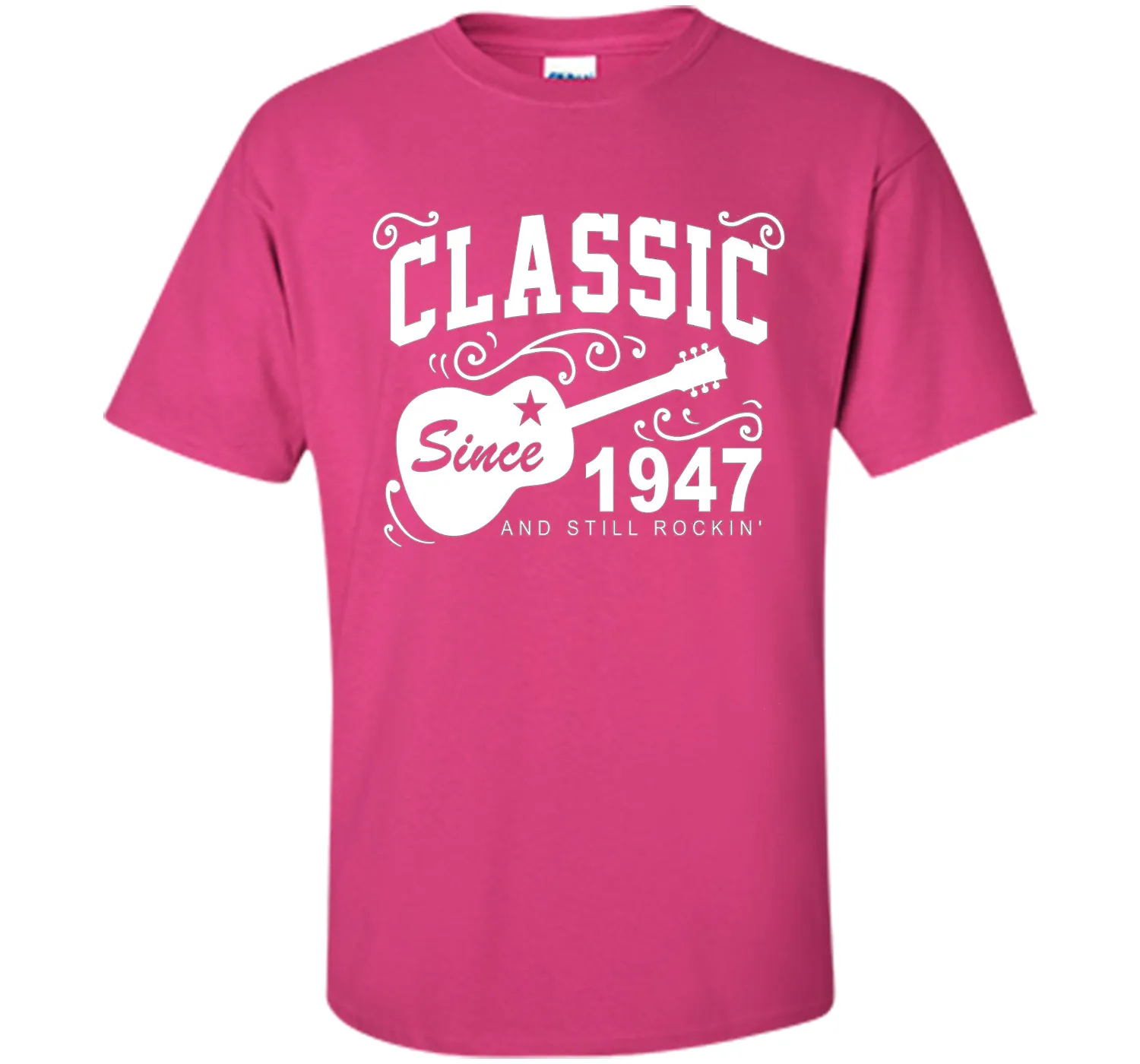Classic Since 1947 And Still Rockin' T-Shirt. 69th Birthday