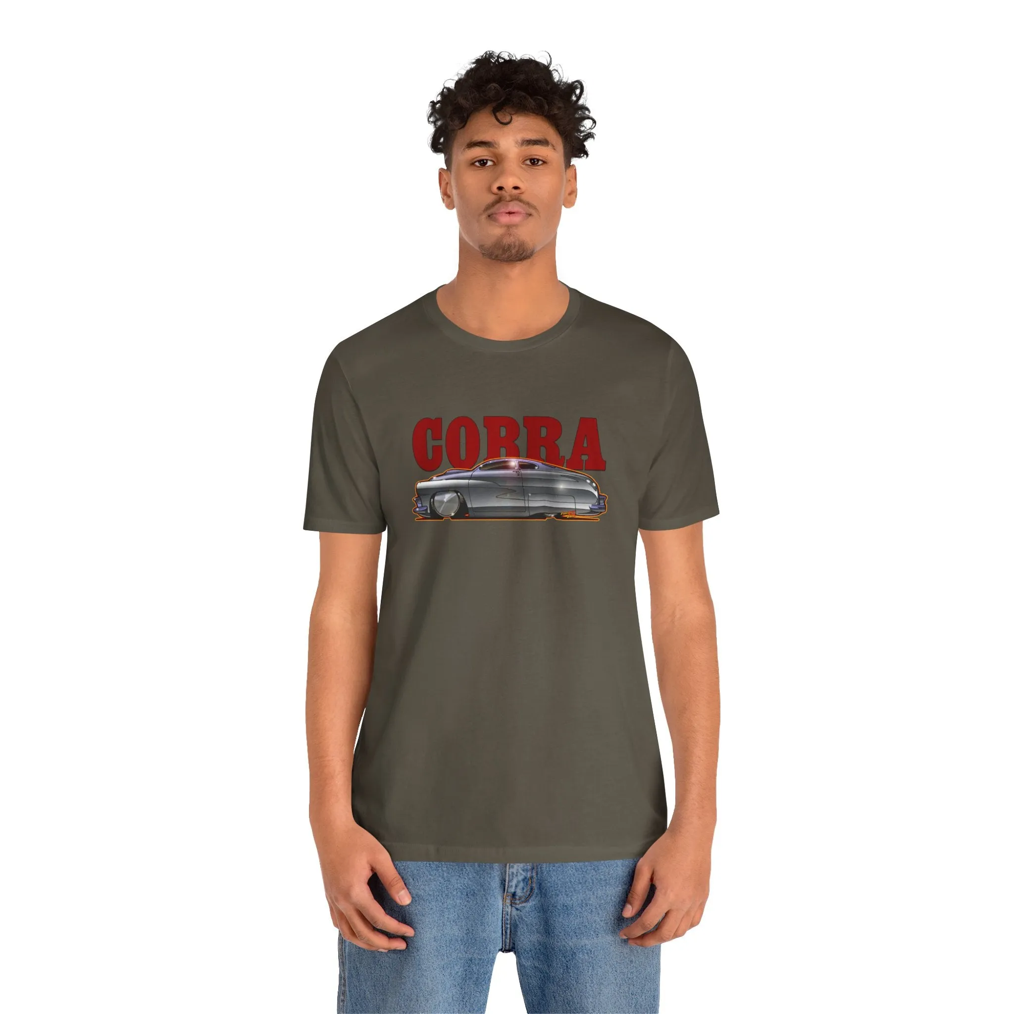 COBRA MERCURY Movie Car Concept Art Sylvester Stallone Short Sleeve Tee in 9 Colors