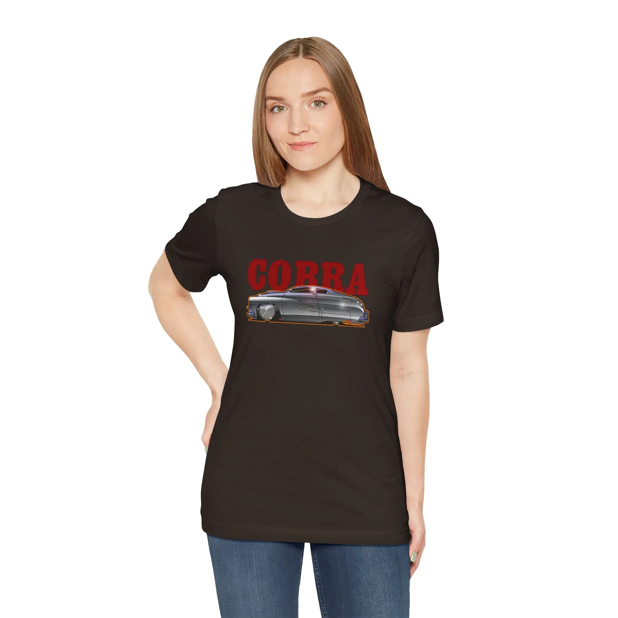 COBRA MERCURY Movie Car Concept Art Sylvester Stallone Short Sleeve Tee in 9 Colors