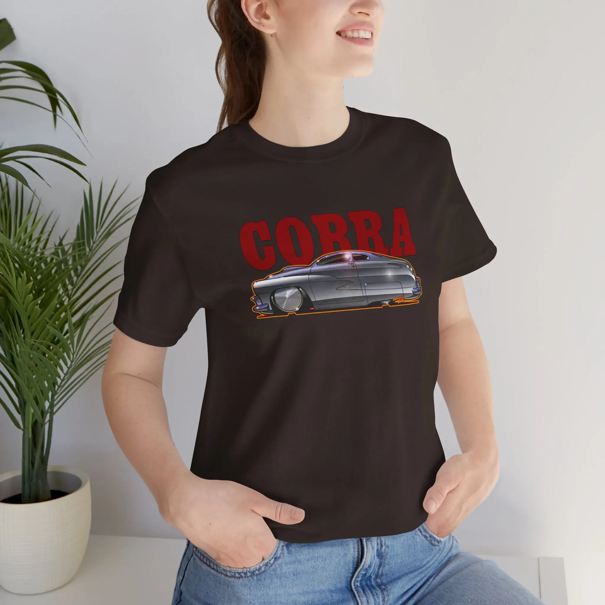 COBRA MERCURY Movie Car Concept Art Sylvester Stallone Short Sleeve Tee in 9 Colors