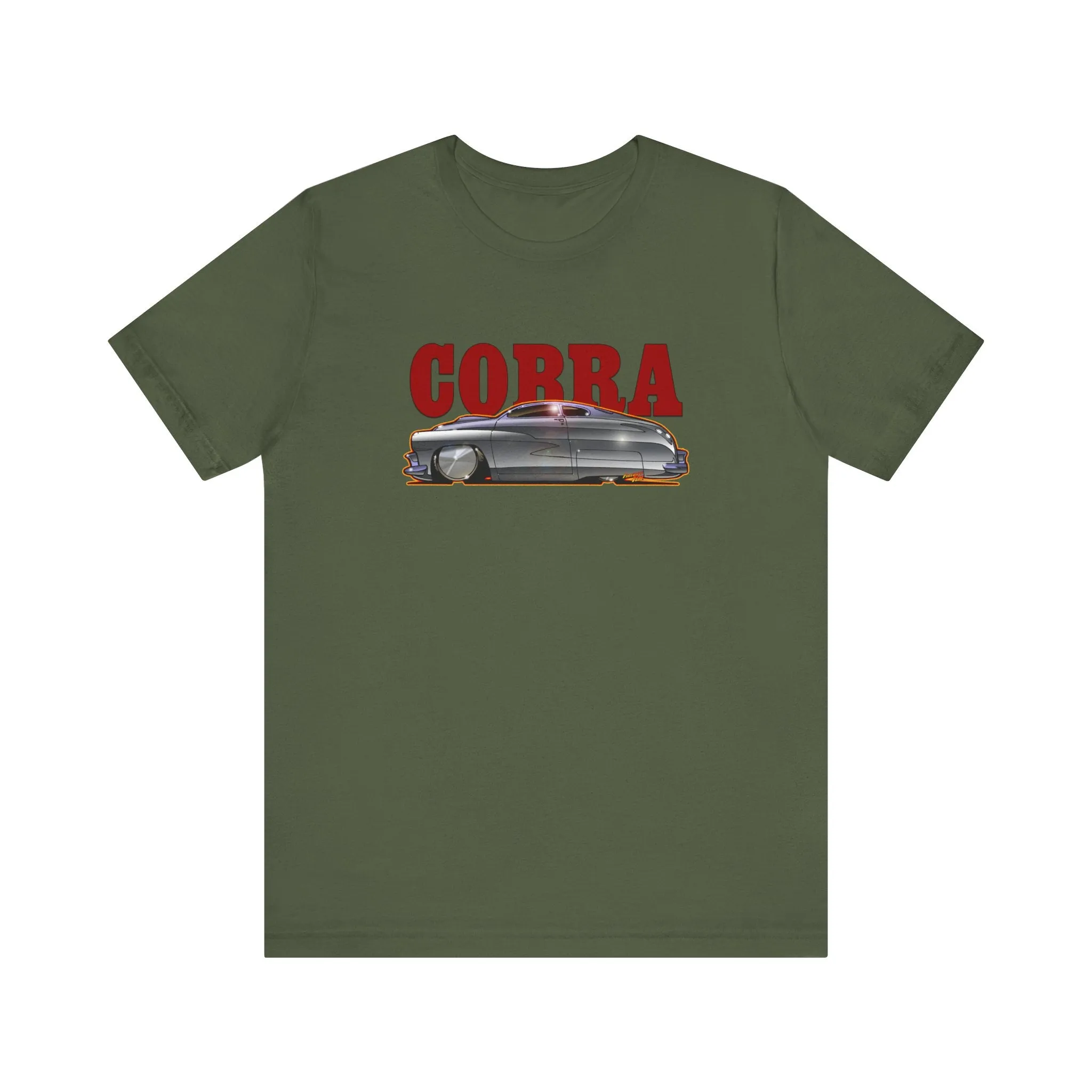 COBRA MERCURY Movie Car Concept Art Sylvester Stallone Short Sleeve Tee in 9 Colors