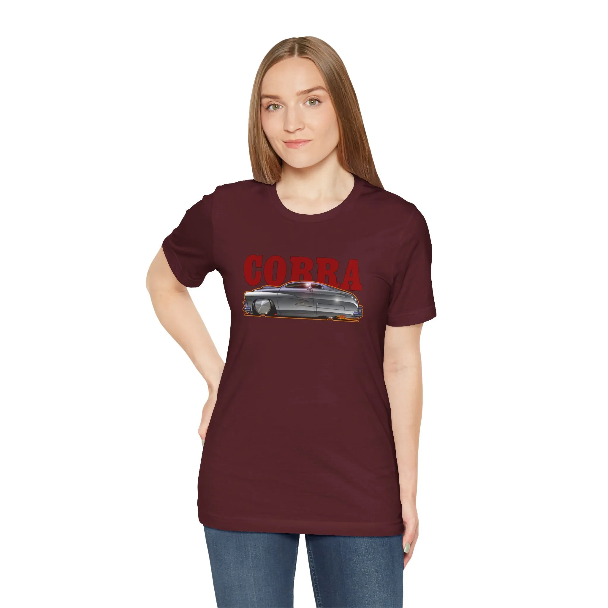 COBRA MERCURY Movie Car Concept Art Sylvester Stallone Short Sleeve Tee in 9 Colors