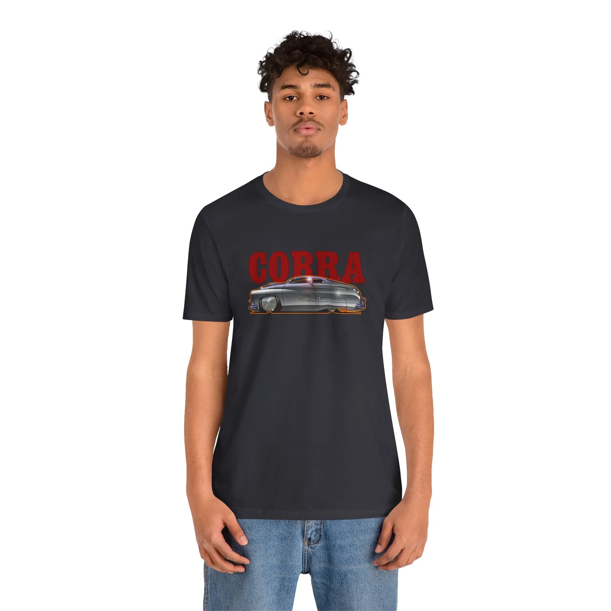 COBRA MERCURY Movie Car Concept Art Sylvester Stallone Short Sleeve Tee in 9 Colors