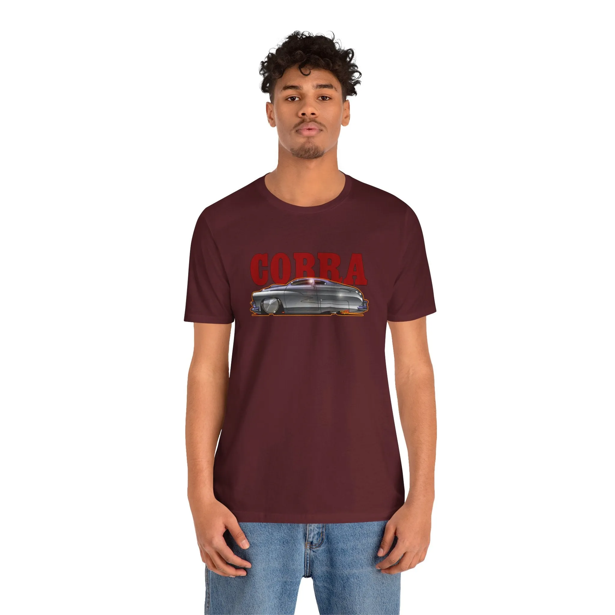 COBRA MERCURY Movie Car Concept Art Sylvester Stallone Short Sleeve Tee in 9 Colors
