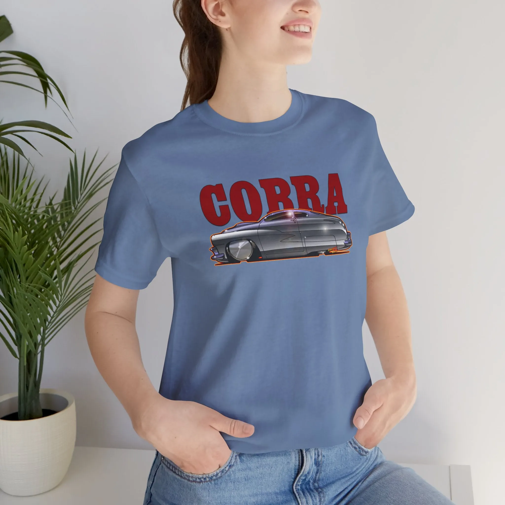 COBRA MERCURY Movie Car Concept Art Sylvester Stallone Short Sleeve Tee in 9 Colors