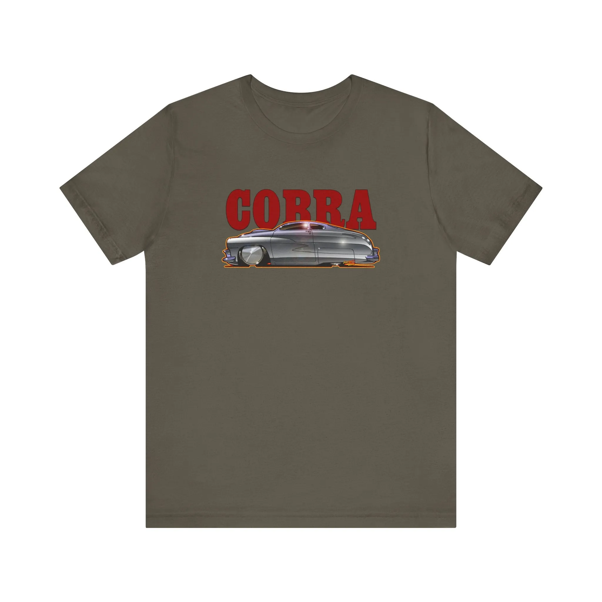 COBRA MERCURY Movie Car Concept Art Sylvester Stallone Short Sleeve Tee in 9 Colors