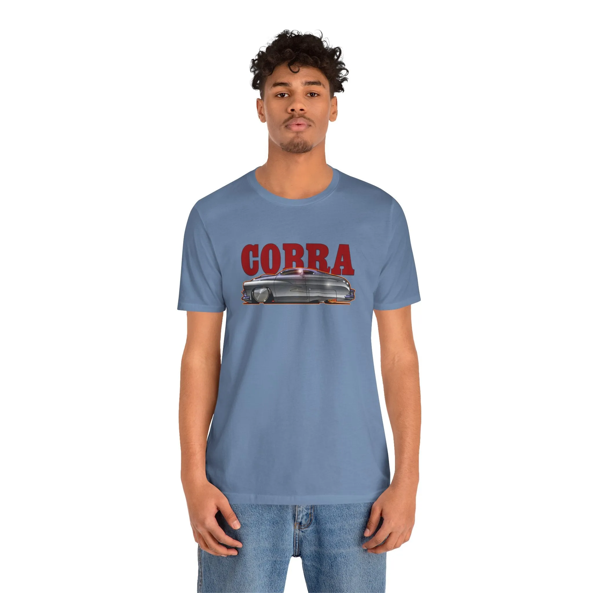COBRA MERCURY Movie Car Concept Art Sylvester Stallone Short Sleeve Tee in 9 Colors