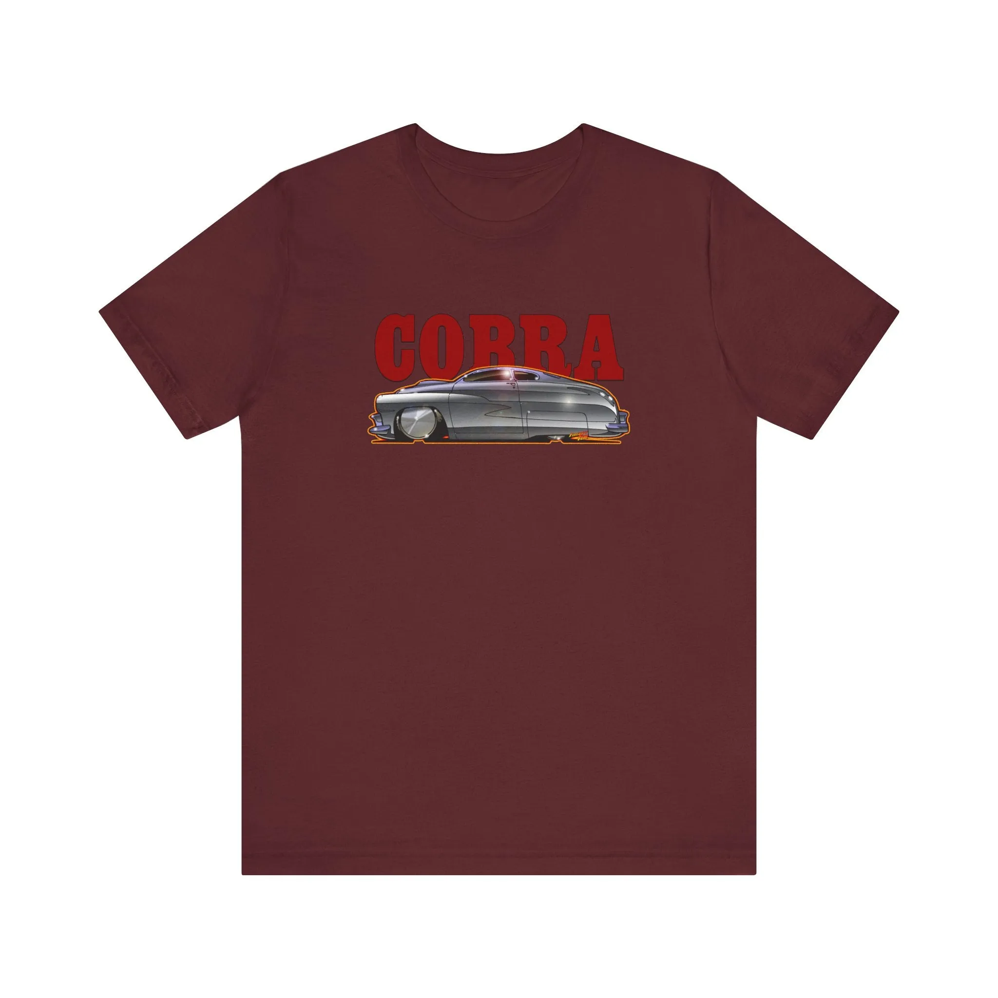 COBRA MERCURY Movie Car Concept Art Sylvester Stallone Short Sleeve Tee in 9 Colors