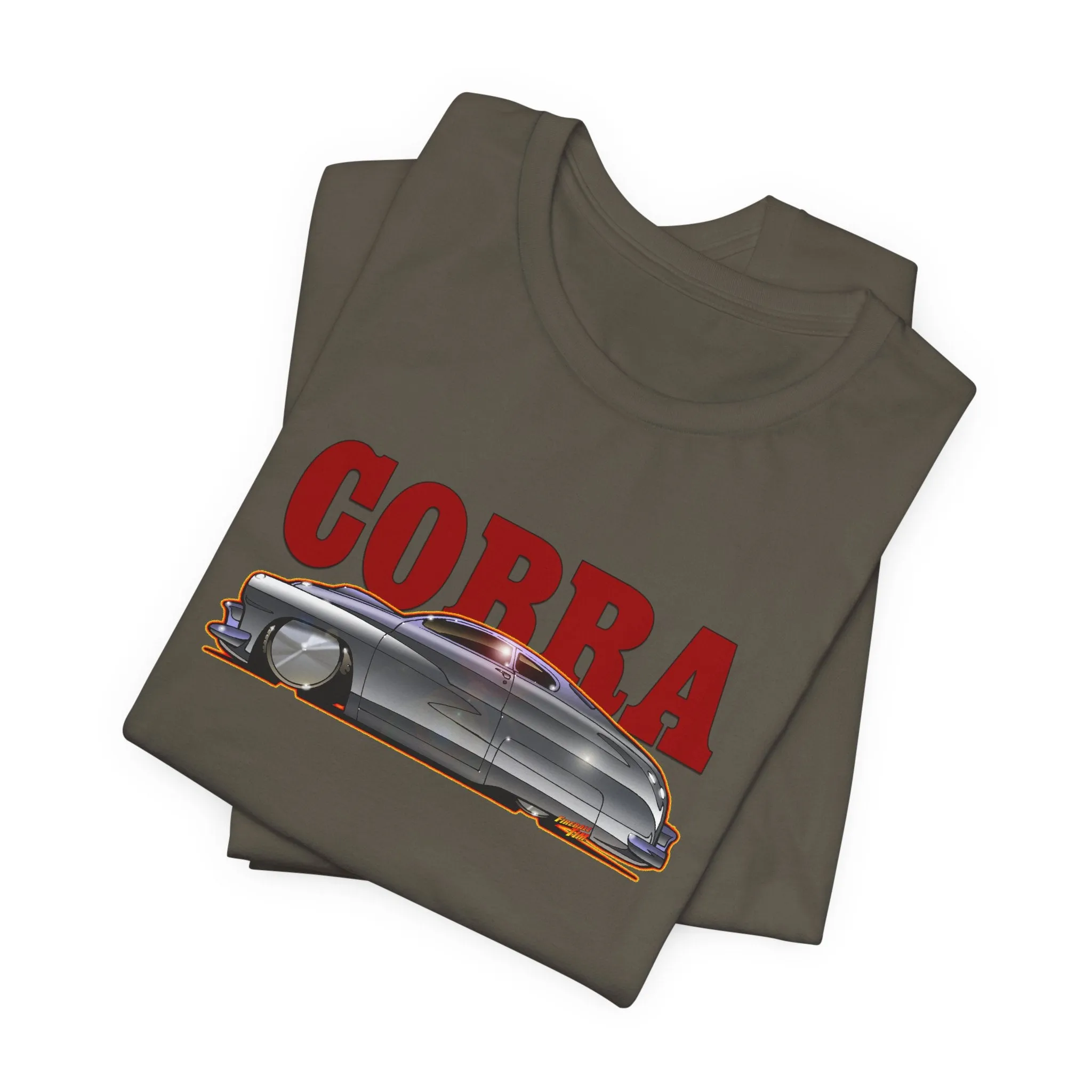 COBRA MERCURY Movie Car Concept Art Sylvester Stallone Short Sleeve Tee in 9 Colors