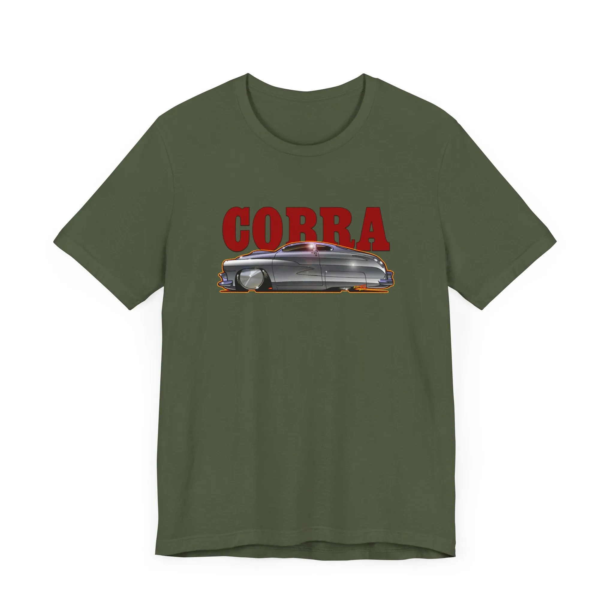 COBRA MERCURY Movie Car Concept Art Sylvester Stallone Short Sleeve Tee in 9 Colors