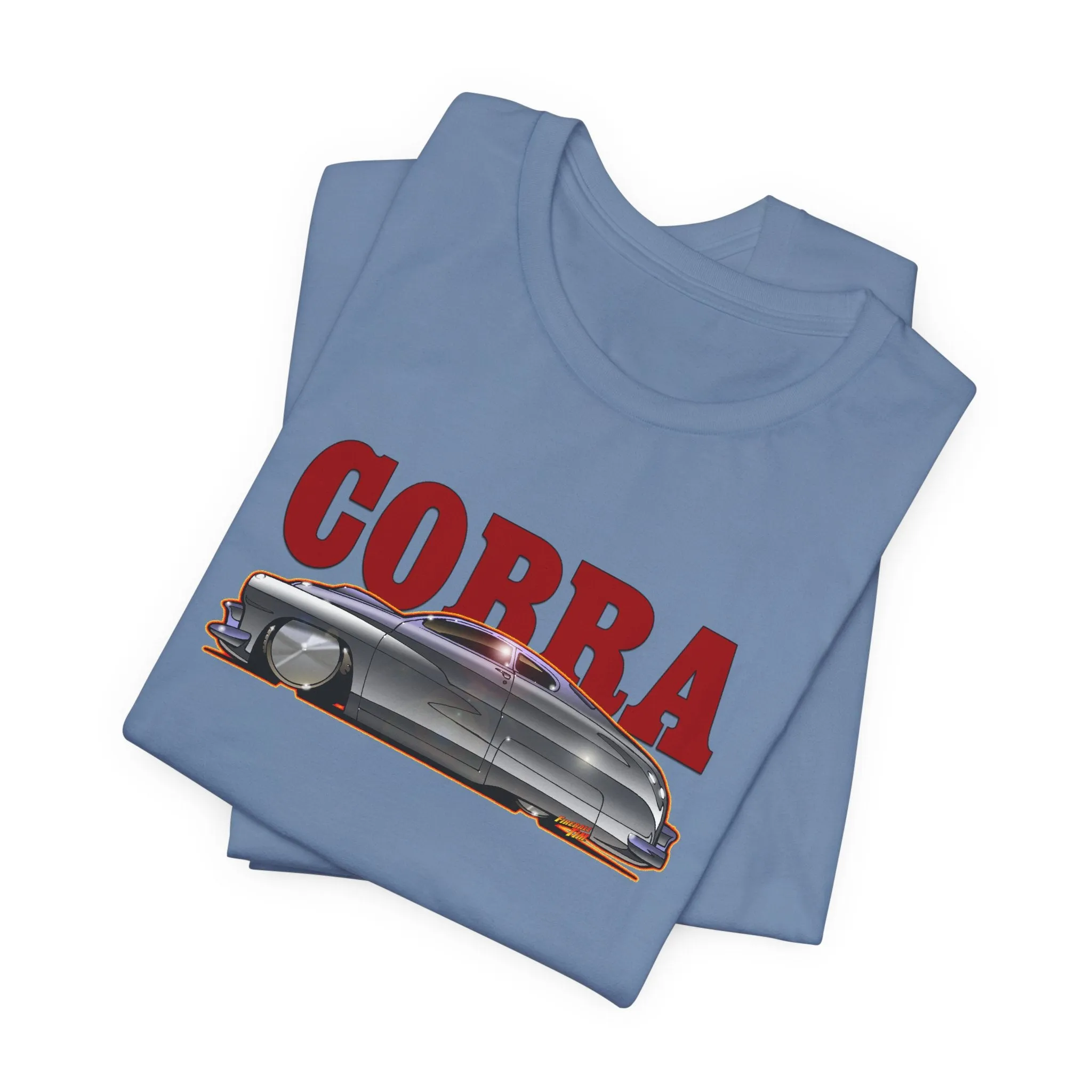 COBRA MERCURY Movie Car Concept Art Sylvester Stallone Short Sleeve Tee in 9 Colors