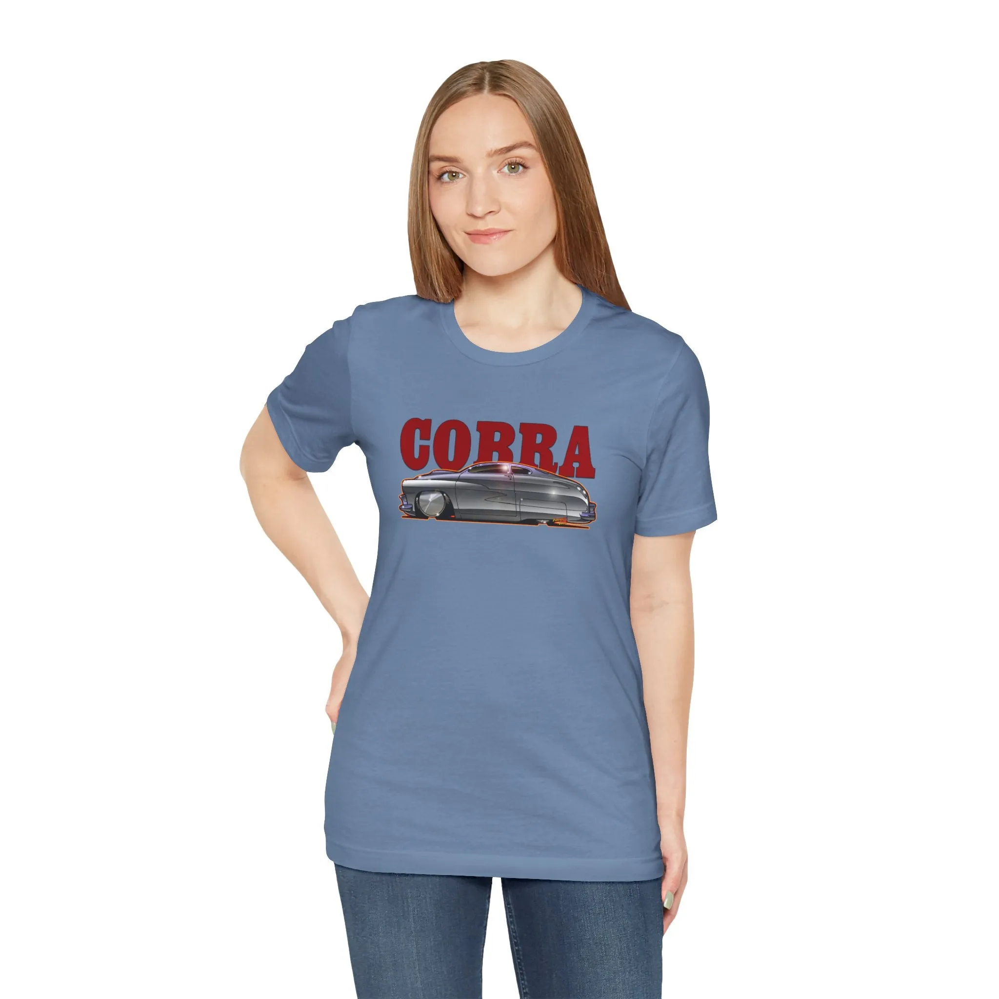 COBRA MERCURY Movie Car Concept Art Sylvester Stallone Short Sleeve Tee in 9 Colors