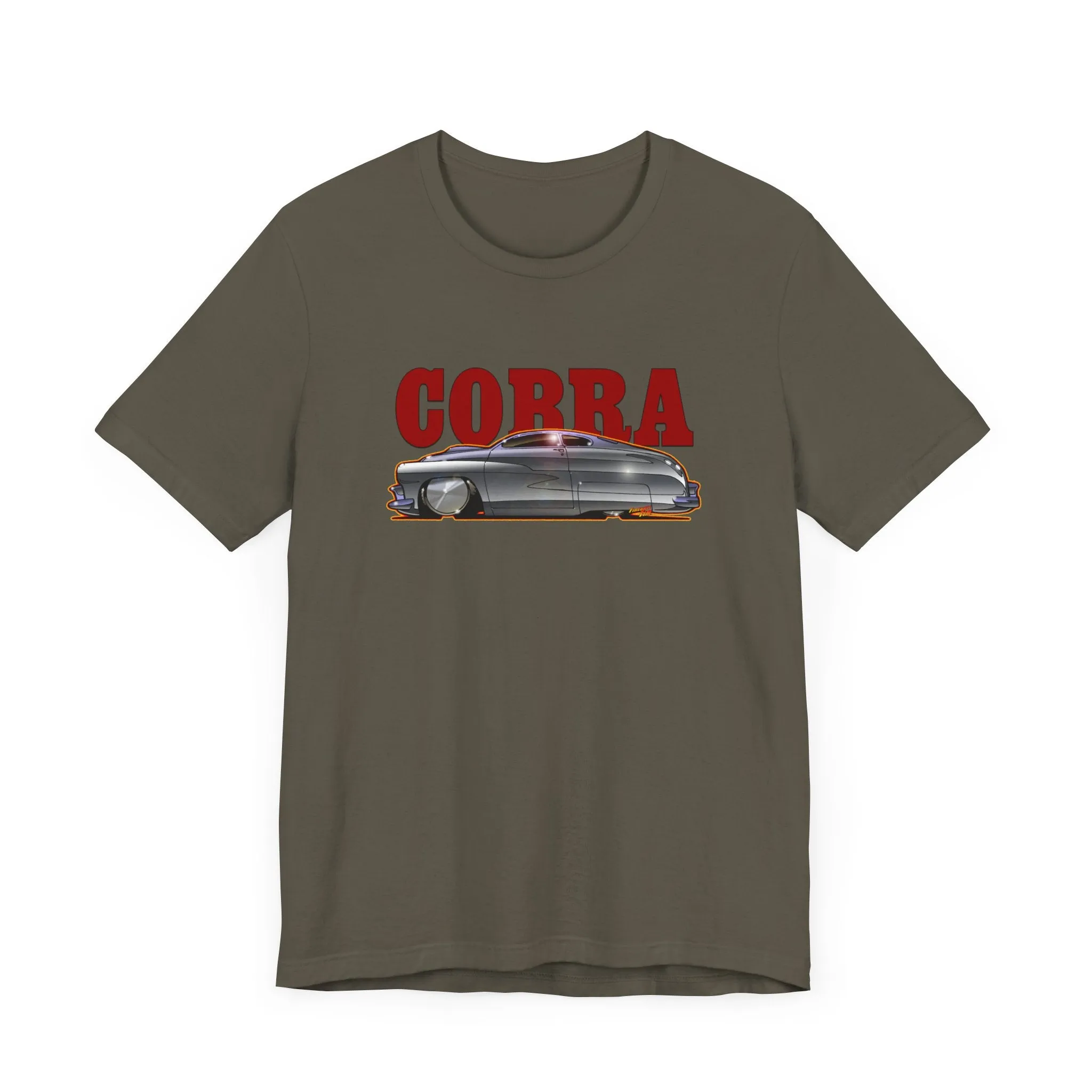 COBRA MERCURY Movie Car Concept Art Sylvester Stallone Short Sleeve Tee in 9 Colors