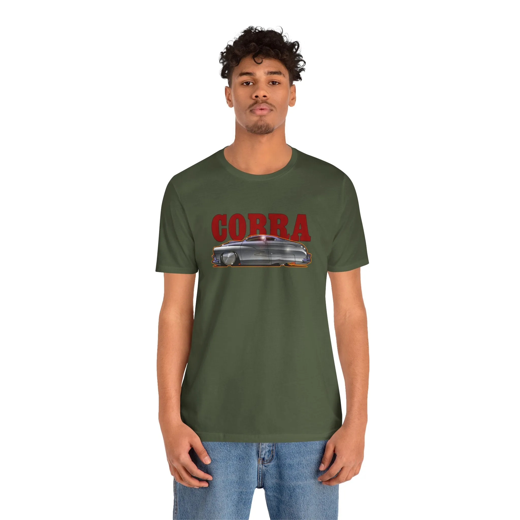 COBRA MERCURY Movie Car Concept Art Sylvester Stallone Short Sleeve Tee in 9 Colors