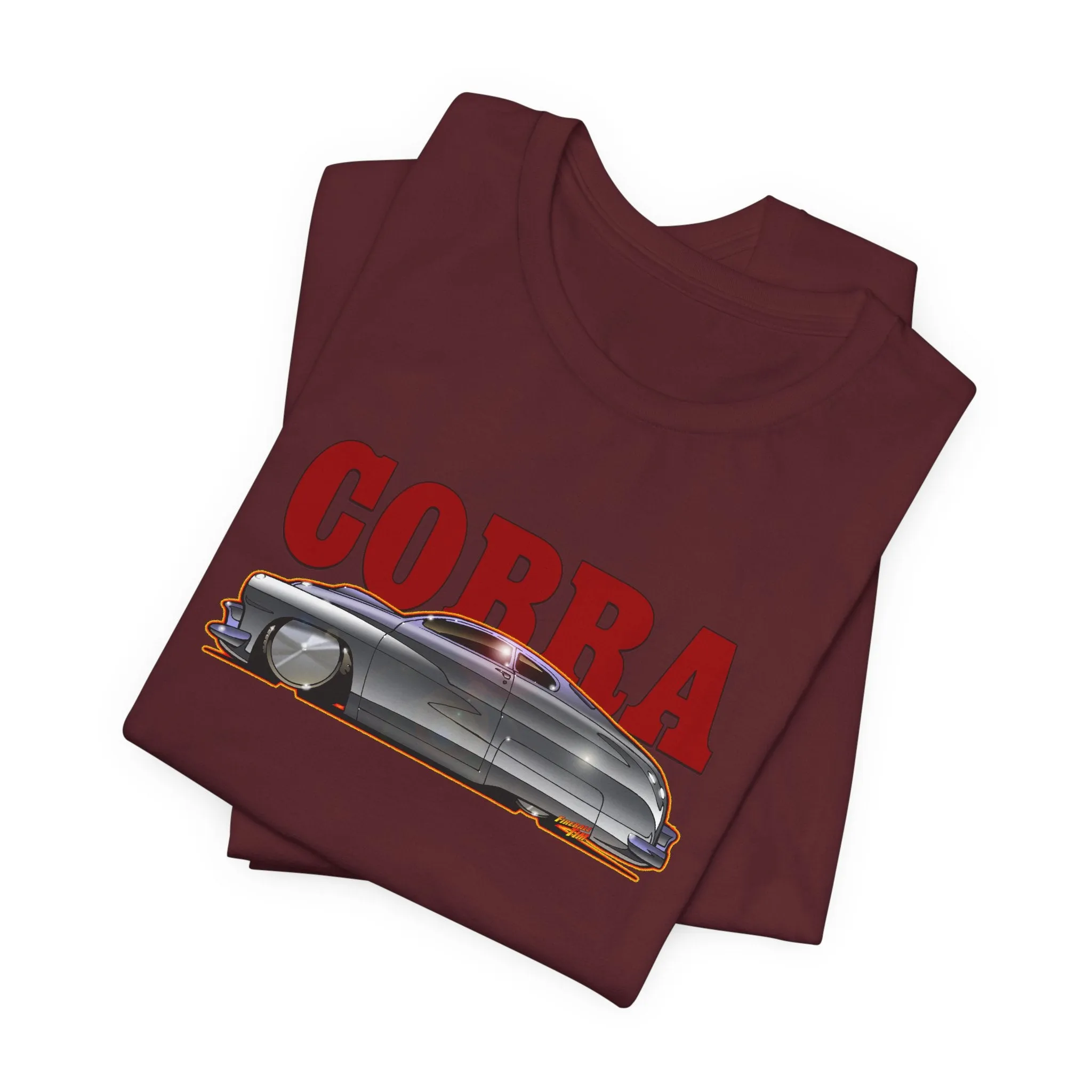 COBRA MERCURY Movie Car Concept Art Sylvester Stallone Short Sleeve Tee in 9 Colors