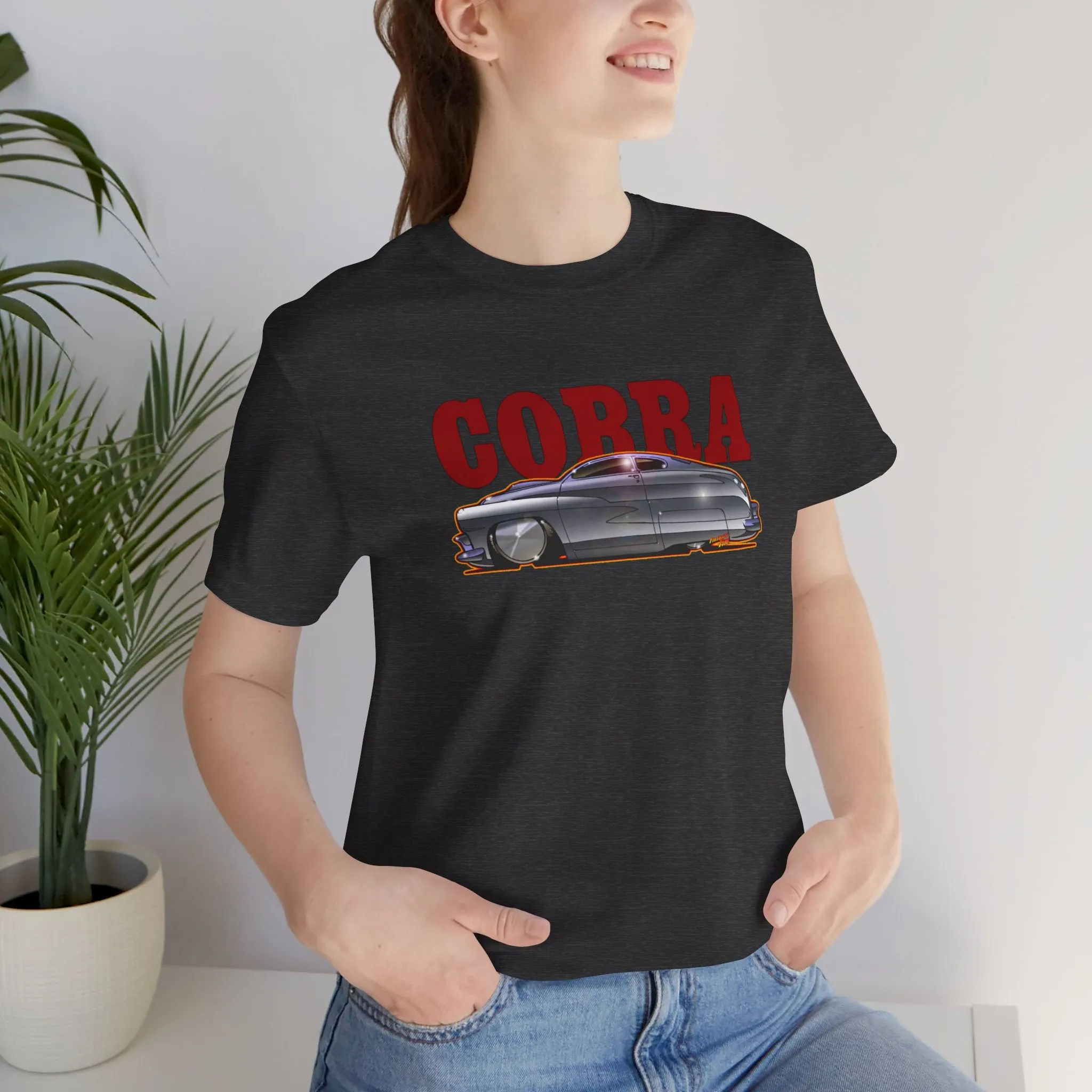 COBRA MERCURY Movie Car Concept Art Sylvester Stallone Short Sleeve Tee in 9 Colors