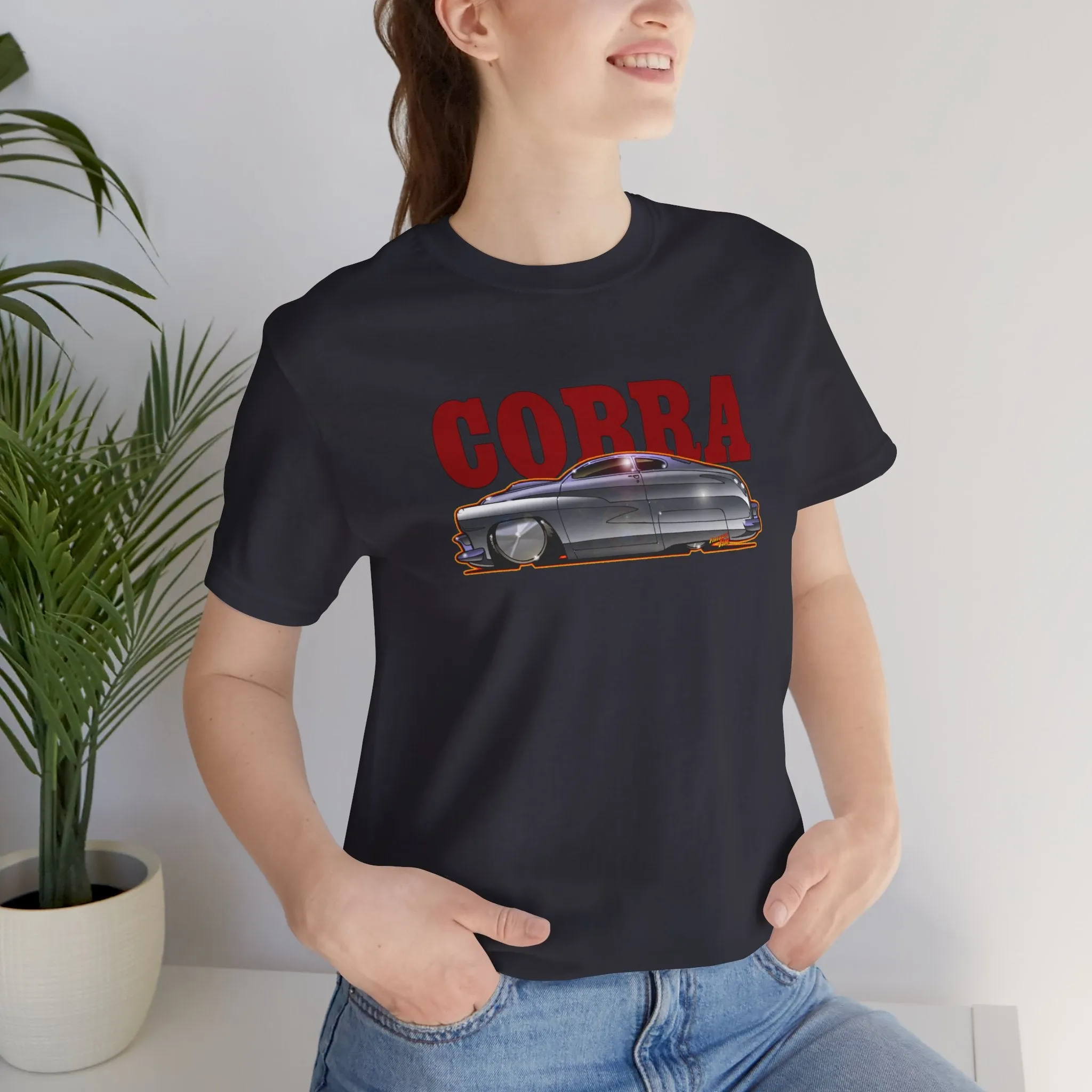 COBRA MERCURY Movie Car Concept Art Sylvester Stallone Short Sleeve Tee in 9 Colors