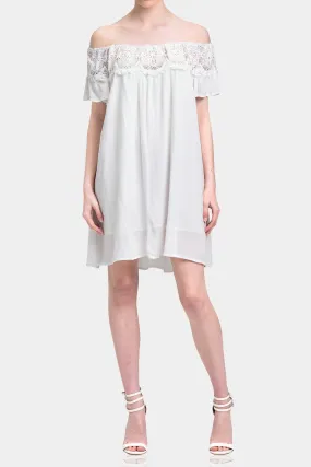 Cold Shoulder Short Dress