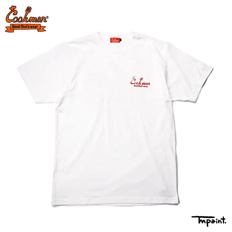 Cookman Tees - TM Paint Enjoy Cookman : White