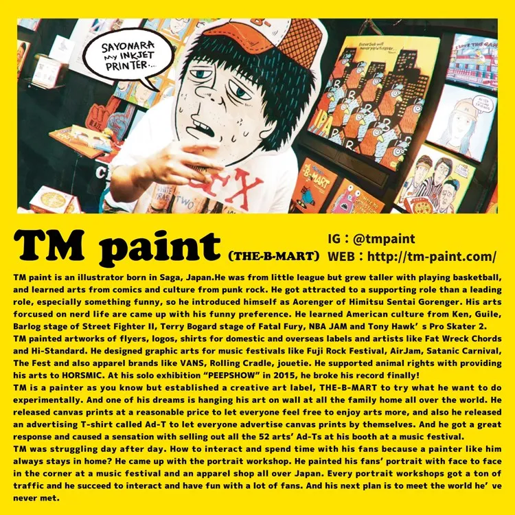 Cookman Tees - TM Paint Enjoy Cookman : White