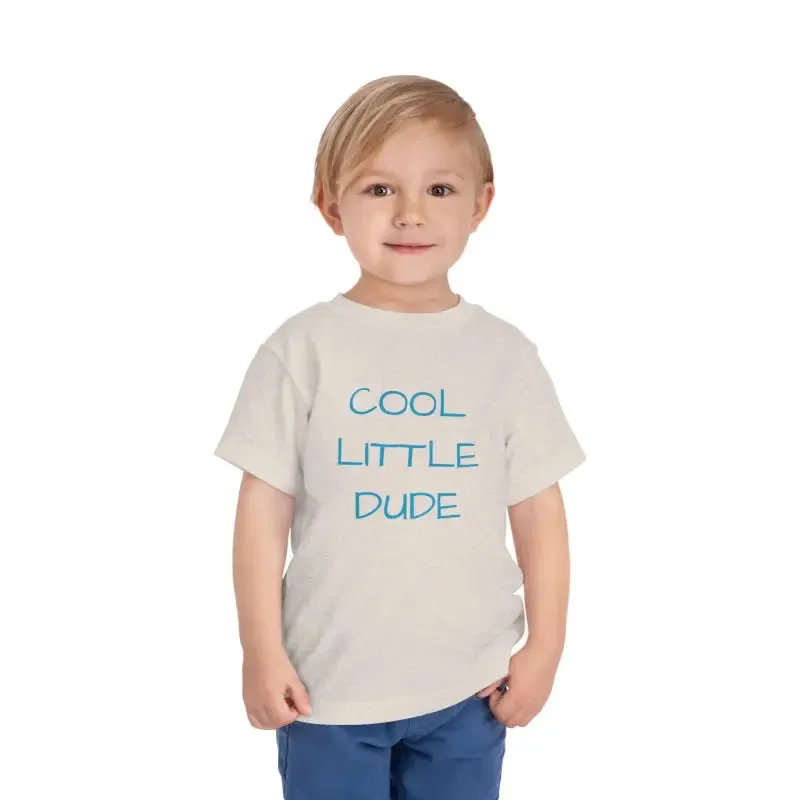 Cool Little Dude Toddler Short Sleeve Tee