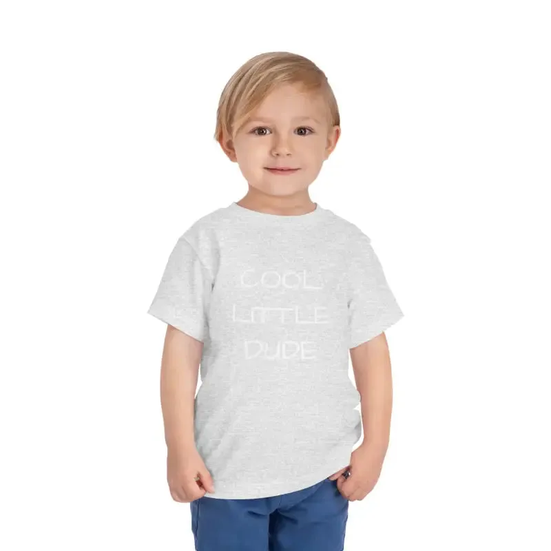 Cool Little Dude Toddler Short Sleeve Tee