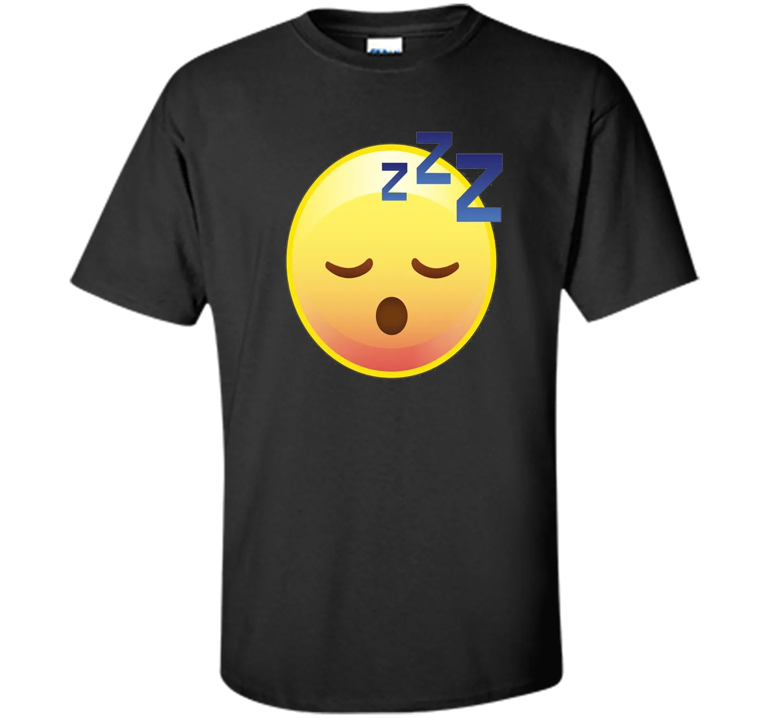 Cute Sleeping Emoji Zzz T-Shirt - Perfect for Pajamas &amp; PJs