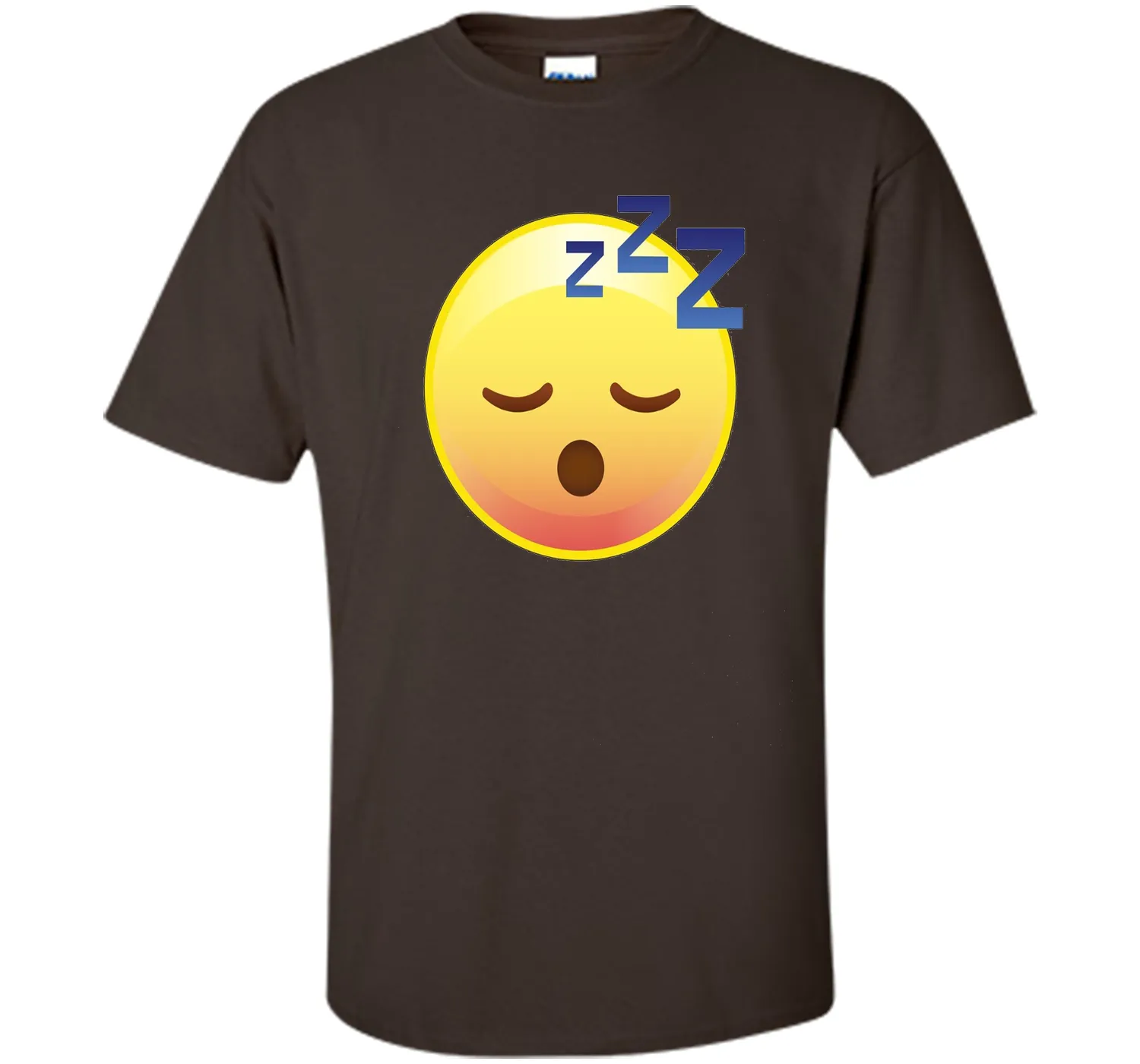 Cute Sleeping Emoji Zzz T-Shirt - Perfect for Pajamas &amp; PJs