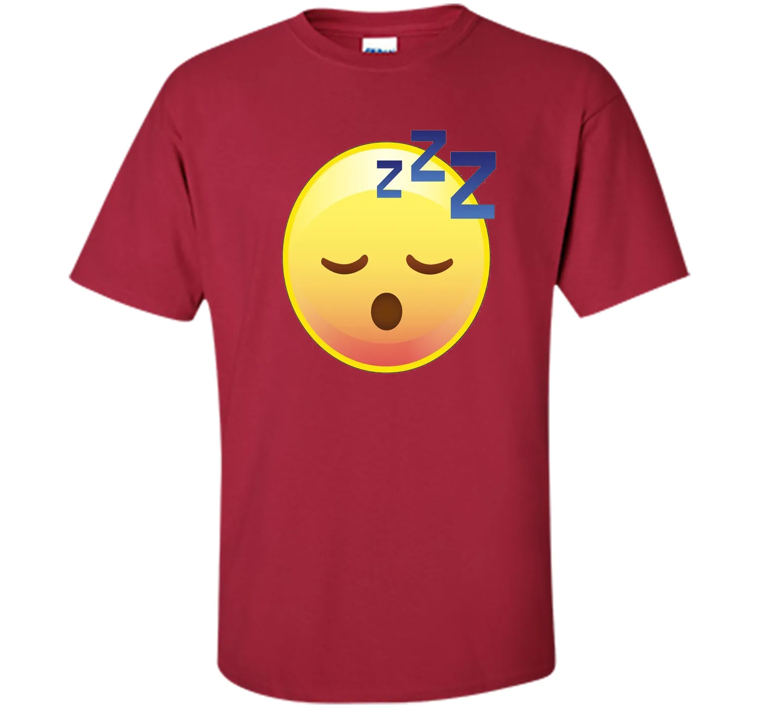 Cute Sleeping Emoji Zzz T-Shirt - Perfect for Pajamas &amp; PJs