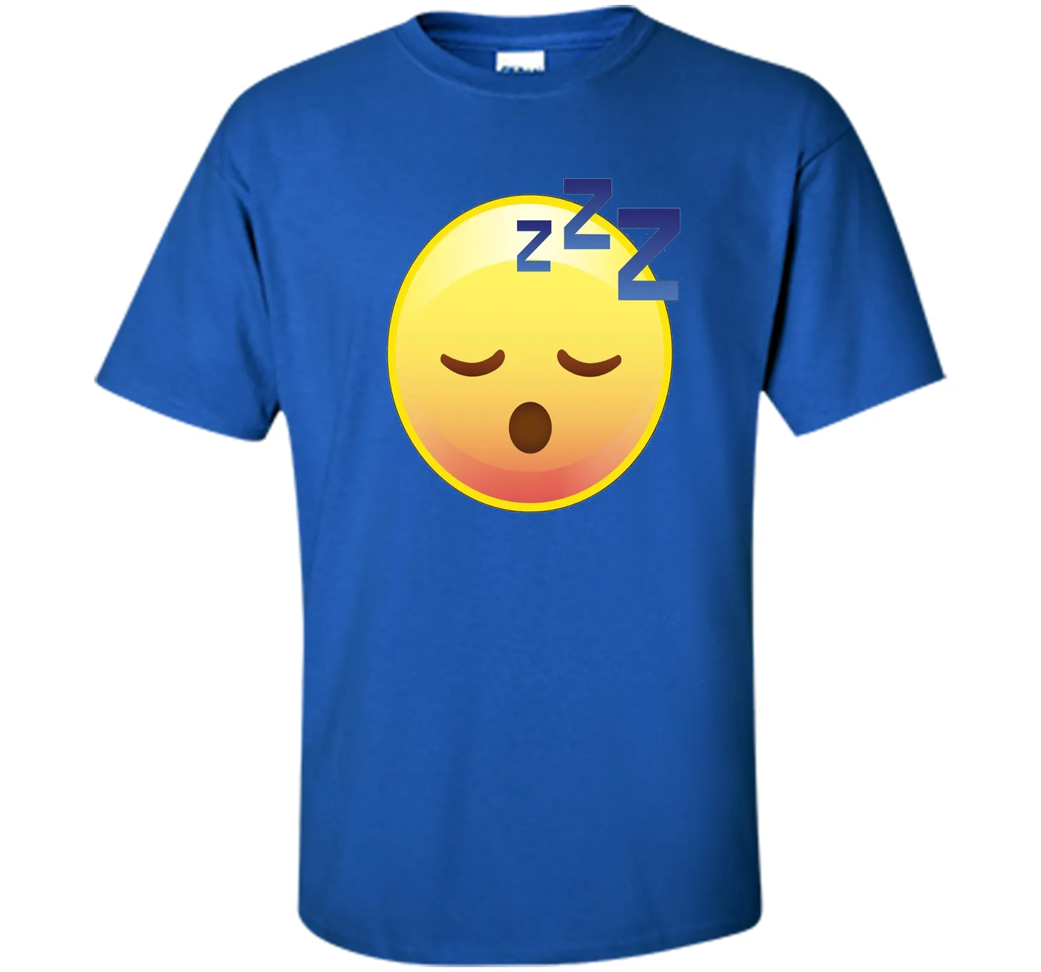 Cute Sleeping Emoji Zzz T-Shirt - Perfect for Pajamas &amp; PJs