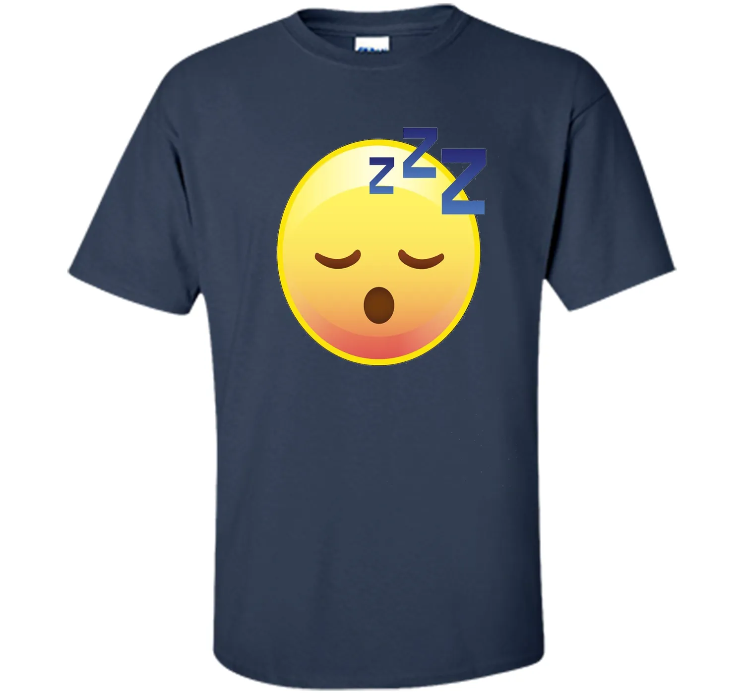 Cute Sleeping Emoji Zzz T-Shirt - Perfect for Pajamas &amp; PJs