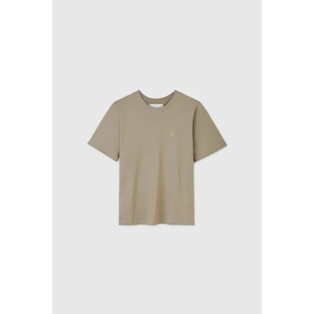 DAL THE LABEL Essential Organic Cotton T-Shirt, Olive