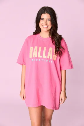 Dallas Graphic Tee - Crunchberry