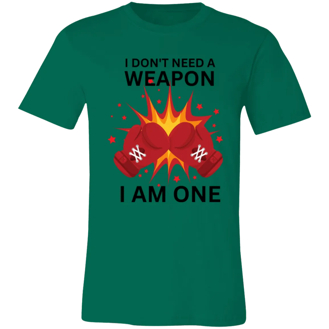 Don't Need A Weapon Unisex Jersey Short-Sleeve T-Shirt