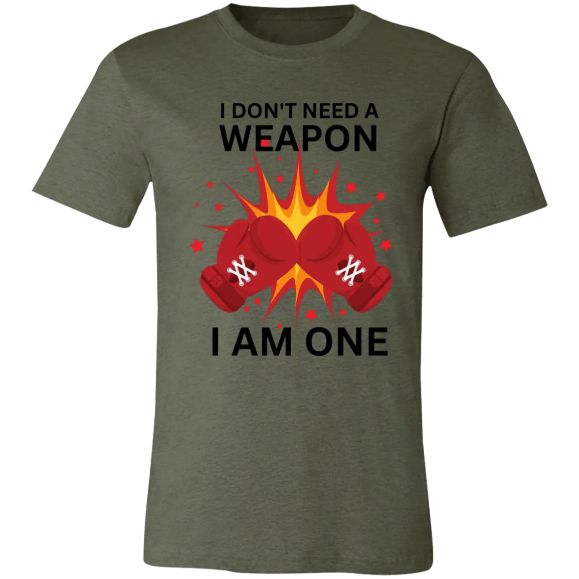 Don't Need A Weapon Unisex Jersey Short-Sleeve T-Shirt