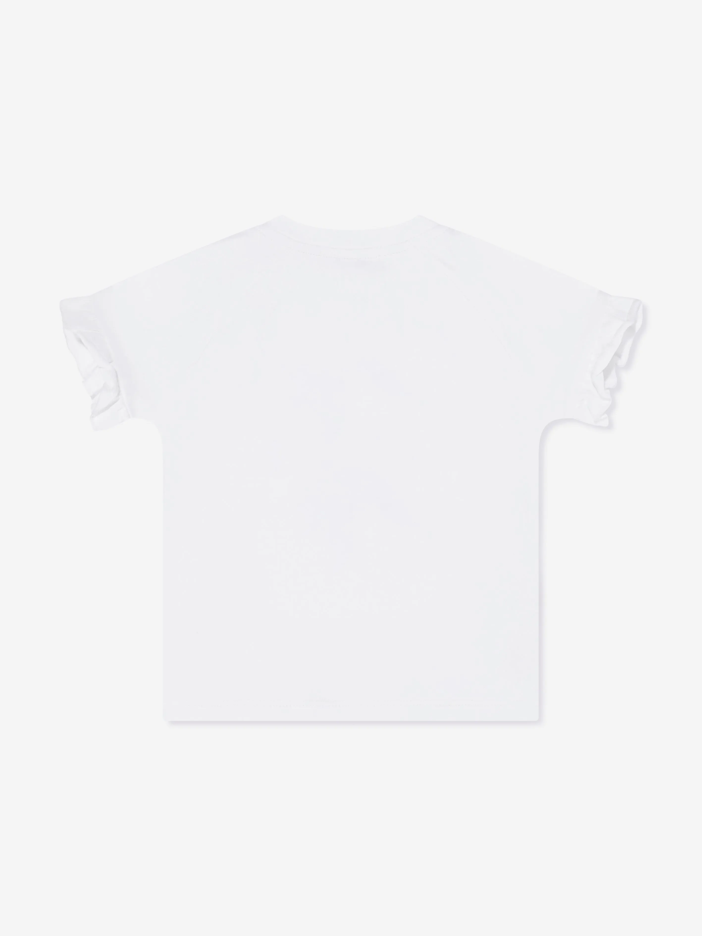 Escada Baby Girls Floral Logo T-Shirt in White