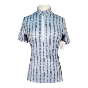 FITS 'Cool Breeze' Short Sleeve Sun Shirt in Blue - Women's Small