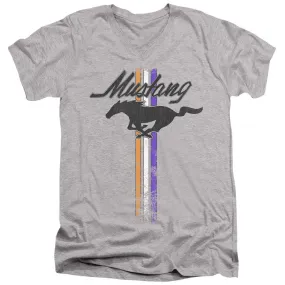 Ford Mustang Tribar Short-Sleeve V-Neck T-Shirt
