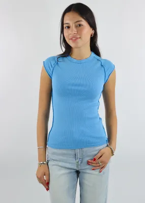 Free People Ever Had Tee ★ Blue