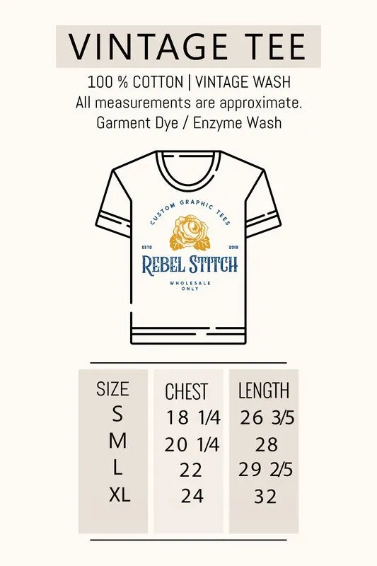 Funny Western Graphic Garment Dye Graphic Tee