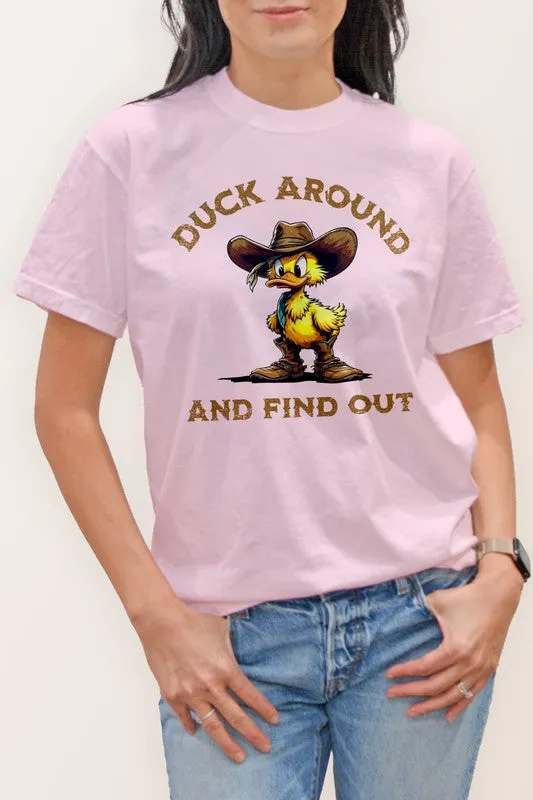 Funny Western Graphic Garment Dye Graphic Tee