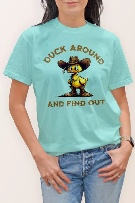 Funny Western Graphic Garment Dye Graphic Tee
