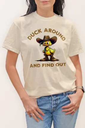 Funny Western Graphic Garment Dye Graphic Tee