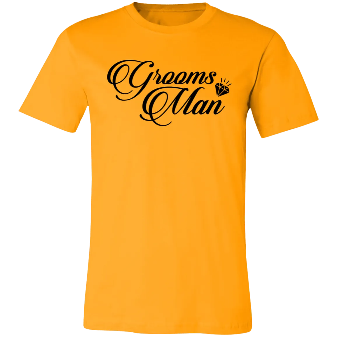 GROOMS MAN Unisex Jersey Short-Sleeve T-Shirt
