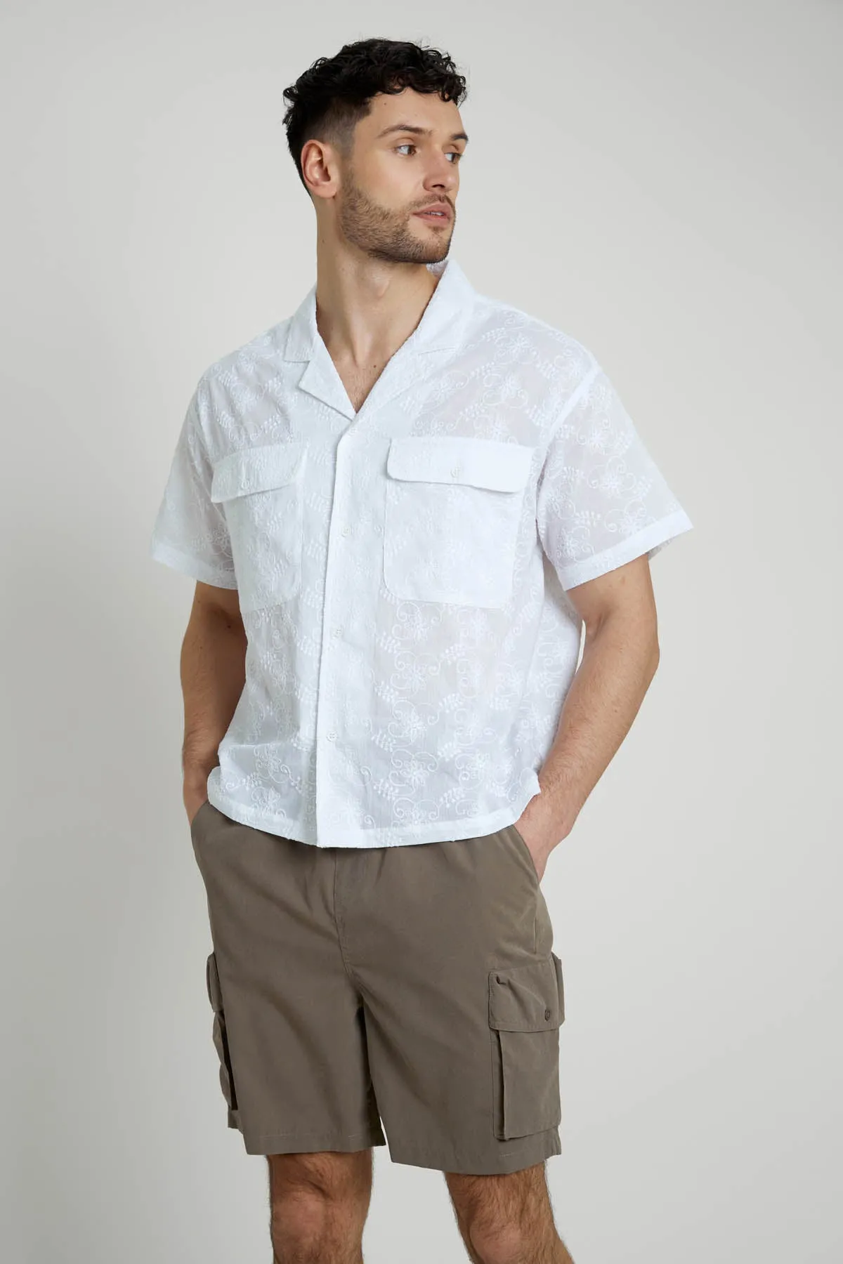 HARMON LACE JACQUARD SHIRT